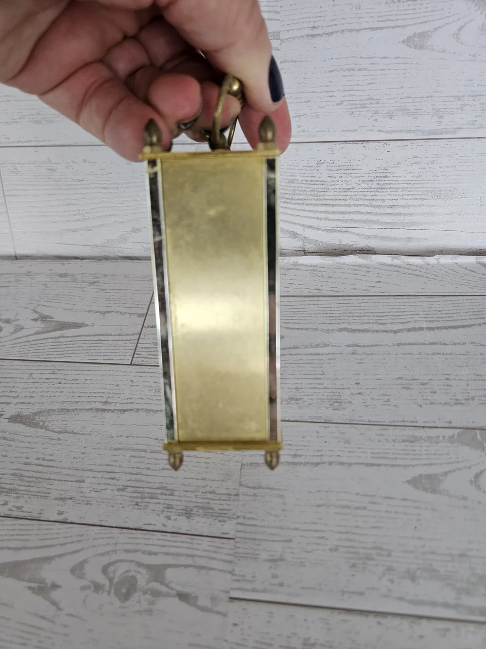 Gold Tabletop Carriage Clock – Vintage